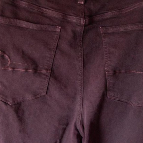 AE Outfitters Super Stretch X & Super High Rise Button Up Jeggings womens 18T - Picture 10 of 14